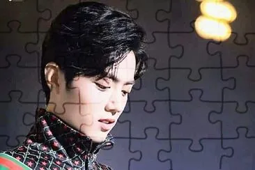 Chinese actor Xiao Zhan jigsaw puzzle