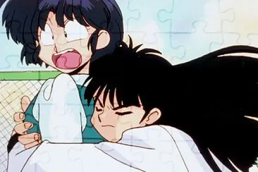 פאזל של mouse abraza a akane ranma 1/2