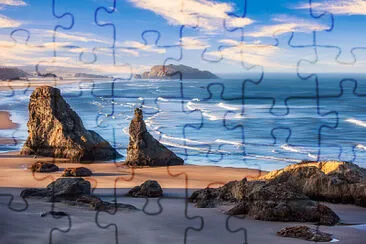 costa de oregon jigsaw puzzle