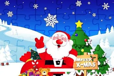 Santa jigsaw puzzle