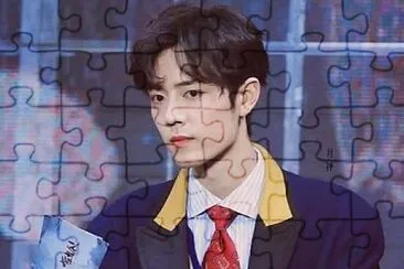 Chinese actor Xiao Zhan jigsaw puzzle