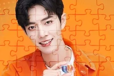 Chinese actor Xiao Zhan jigsaw puzzle