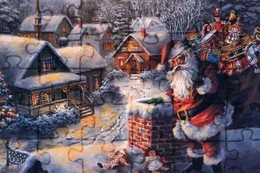 Santa jigsaw puzzle