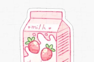 Strawberry Milk jigsaw puzzle