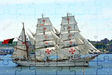 פאזל של the-sagres-ii-of-portugal-in-halifax-harbor