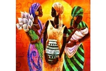 African Colors jigsaw puzzle