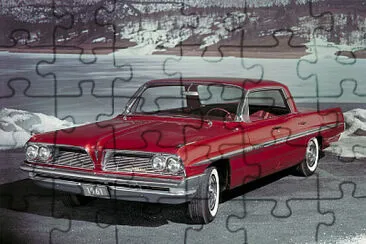 1961 Pontiac Bonneville 4-Door Hardtop in Coronado jigsaw puzzle