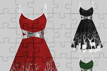 Christmas Print Dresses