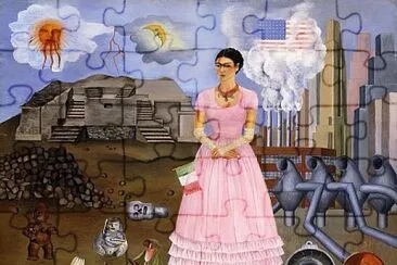 Frido Kahlo jigsaw puzzle