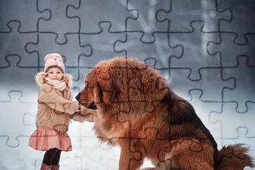 MASTIN TIBETANO jigsaw puzzle