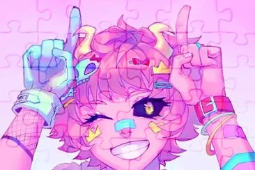 Mina Ashido :3 jigsaw puzzle