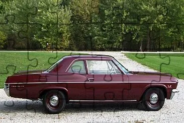 פאזל של 1965 Chevrolet Bel Air. 396