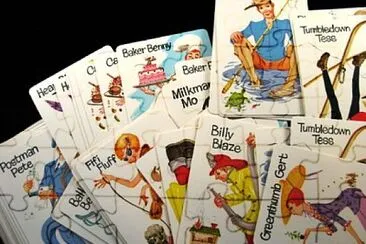 Old card game, Old Maid jigsaw puzzle