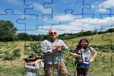 Nonno e nipoti jigsaw puzzle