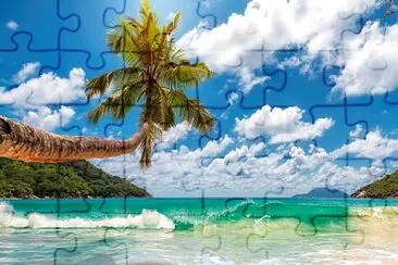 playa Anse - Seyshelles jigsaw puzzle