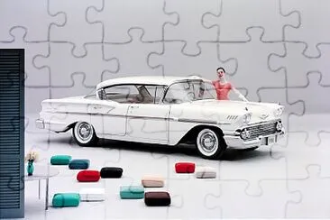 1958 Chevrolet Bel Air Hardtop jigsaw puzzle