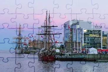 Tall Ships Festival  Halifax, Nova Scotia jigsaw puzzle