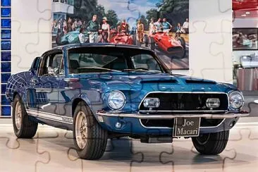 1968 Ford Mustang - Shelby GT500, King of the Road jigsaw puzzle