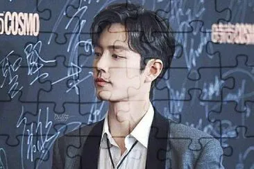 Chinese actor  Xiao Zhan jigsaw puzzle