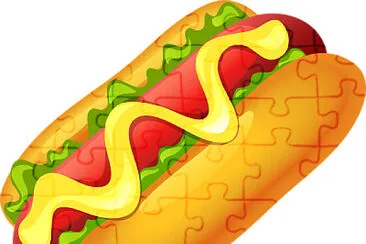 hotdog jigsaw puzzle