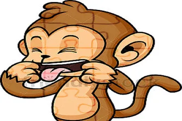 silly-monkey-mocking jigsaw puzzle