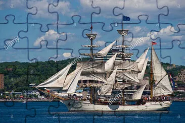 The Dutch barque Europa in Halifax jigsaw puzzle