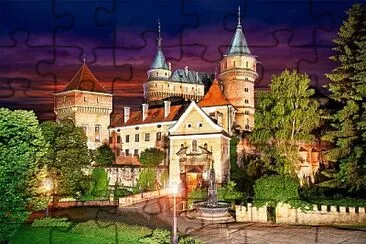 Castillo de Bojnice-Eslovaquia jigsaw puzzle