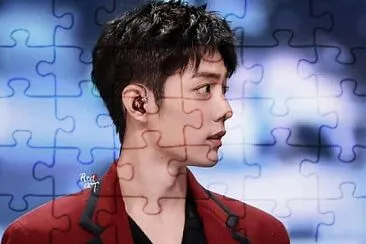 Chinese actor  Xiao Zhan jigsaw puzzle