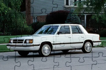 1988 Dodge Aries America LE Sedan jigsaw puzzle