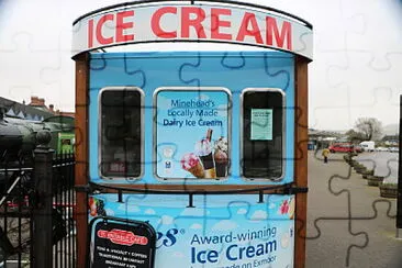 Ice Cream Stand, Minehead, U.K.