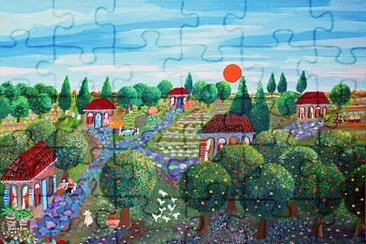 ×¦×™×•×¨ ×©×œ ×¤×¨×“×¡ jigsaw puzzle