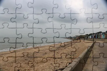 Beach View, Walton-On-The-Naze, U.K. jigsaw puzzle