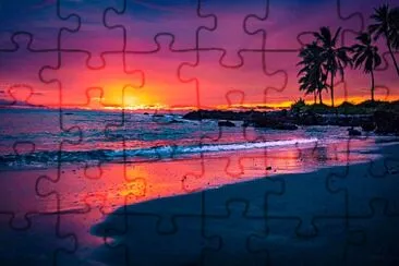 Tropical Sunset jigsaw puzzle