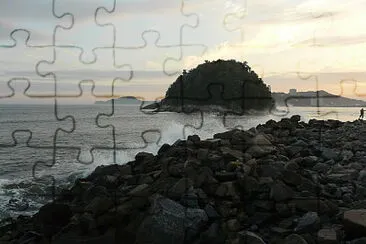 Vista do EmissÃ¡rio Submarino jigsaw puzzle