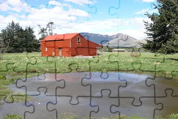 The Red Barn jigsaw puzzle