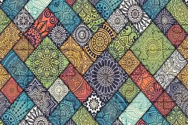 mandala pattern jigsaw puzzle