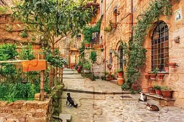 Pitigliano-Italia