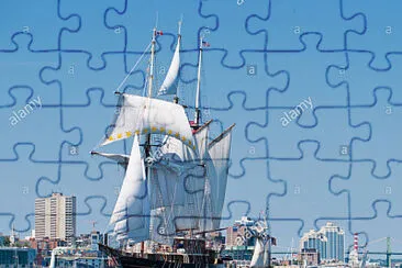 פאזל של The barquentine Peacemaker  in Halifax