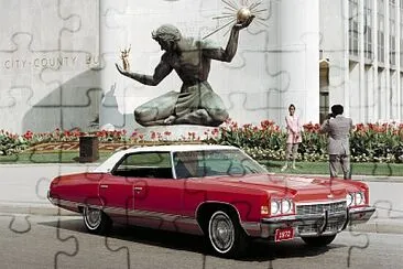 1972 Chevrolet Caprice promotional photo jigsaw puzzle