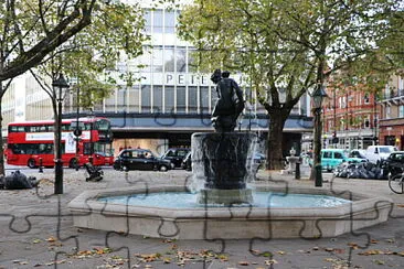 The Venuss Fountain, Sloane Square, London, UK