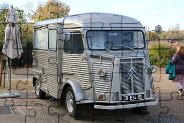 Citroen Food Van, Hyde Park, London, UK jigsaw puzzle