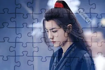 Chinese actor  Xiao Zhan jigsaw puzzle