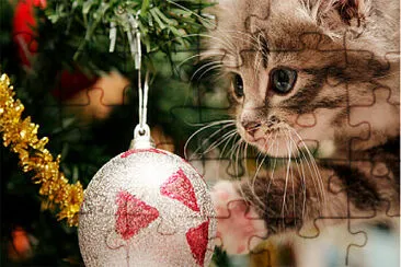 פאזל של CHRISTMAS CAT