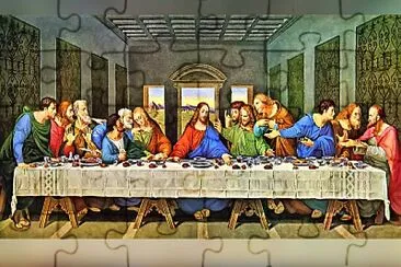 LA ULTIMA CENA jigsaw puzzle