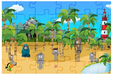 La isla del miedo jigsaw puzzle