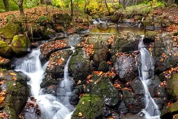 Autumn Waterfall jigsaw puzzle