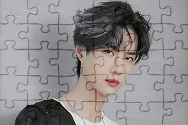 Chinese actor Wang Yibo jigsaw puzzle