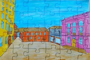 Piazza jigsaw puzzle