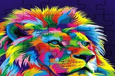 Rainbow Lion