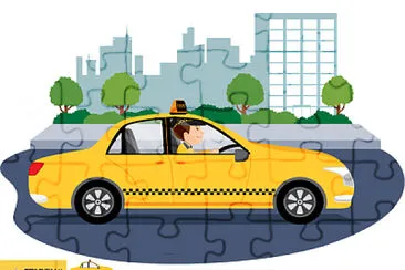 Taxi jigsaw puzzle